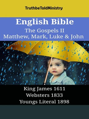 cover image of English Bible--The Gospels II--Matthew, Mark, Luke & John